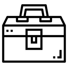 toolbox line icon style