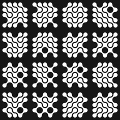 Asemic Glyph writing hieroglyph imitation abstract illustration