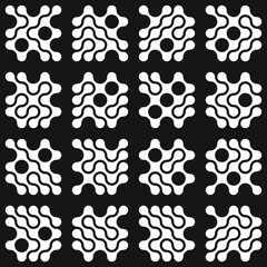 Fototapeta premium Asemic Glyph writing hieroglyph imitation abstract illustration