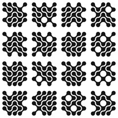 Asemic Glyph writing hieroglyph imitation abstract illustration