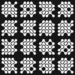 Asemic Glyph writing hieroglyph imitation abstract illustration