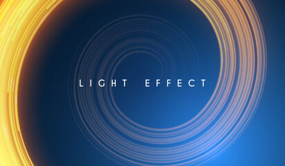 Motion striped light effect with fluid color. Abstract shining wave background. Magic screen design