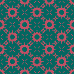 Fototapeta premium Geometric pattern. Seamless vector background. Ethnic graphic design