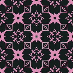 Geometric pattern. Seamless vector background. Ethnic graphic design