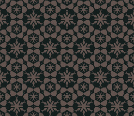 Geometric pattern. Seamless vector background. Ethnic graphic design