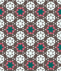 Geometric pattern. Seamless vector background. Ethnic graphic design