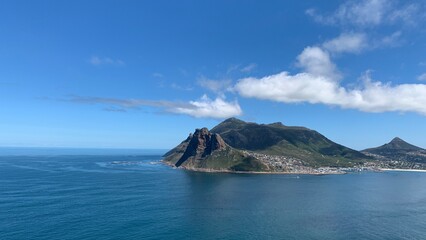 Fototapeta premium Beautiful landscape of the Hout Bay, Cape Town, South Africa