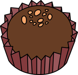 単品バレンタインイラスト チョコレート