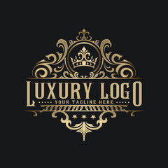 luxury logo design. for restaurants or, hotels, real estate, coffee shops, boutiques and others.
