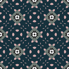 Geometric pattern. Seamless vector background. Ethnic graphic design	