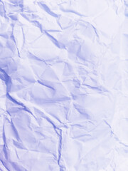 Abstract wrinkled or Free photo crumpled blue paperboard or empty canvas or paper surface with folded stains.	