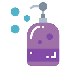 shampoo flat icon style