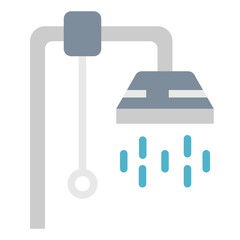 shower flat icon style