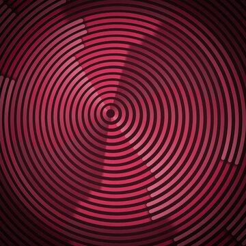 abstract background with magenta circles generative ai digital illustration