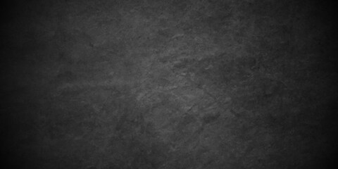 Black texture chalk board and black board background. stone concrete texture grunge backdrop background anthracite panorama. Panorama dark grey black slate background or texture.