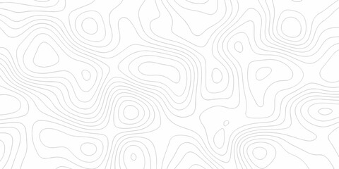 Topographic map. Geographic mountain relief. Abstract lines background. Contour maps. Vector illustration, Topo contour map on white background, Topographic contour lines vector map seamless pattern.