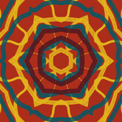 Abstract kaleidoscope background. Beautiful kaleidoscope seamless pattern. Multicolor mosaic texture. Seamless kaleidoscope texture. Unique kaleidoscope design