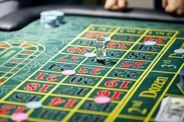 casino chips and cards