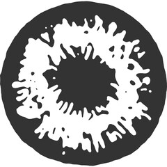 Iris Vintage Illustration Vector