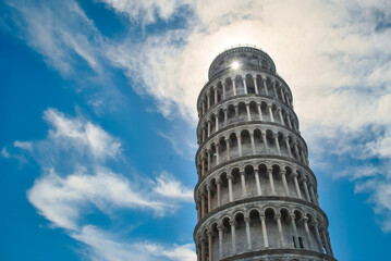 Fototapeta na wymiar leaning tower of Pisa 