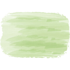Brush background with green watercolor texture 
