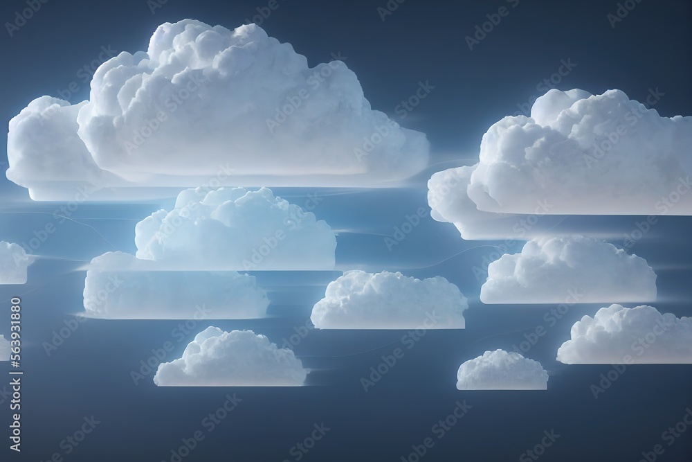Poster the concept of downloading an information network for storing data in the cloud