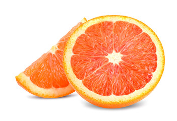 Fototapeta na wymiar Caracara Orange isolated on white background