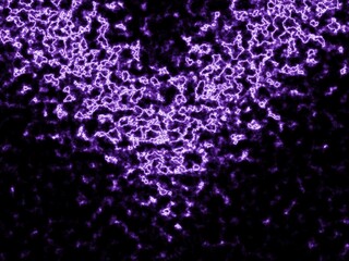 Lightning strike in the form of a heart