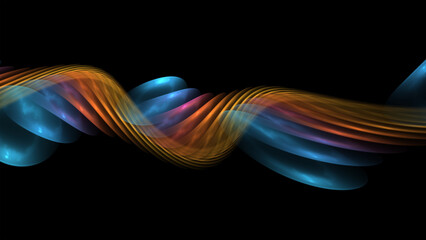 Elegant abstract wave, beautiful background for art projects