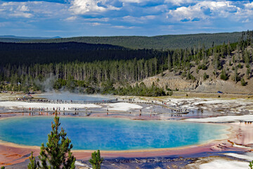 Grand Prismatic Spring - Yellowstone National Park