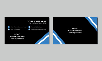 business card design Professional business card Visiting card 