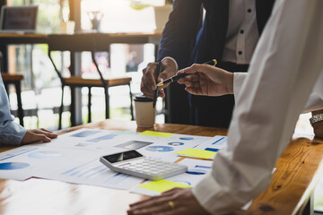 Brainstorming, analyzing marketing strategies and planning business investments. Meeting people in the organization to discuss planning. Discussions with financial advisors.