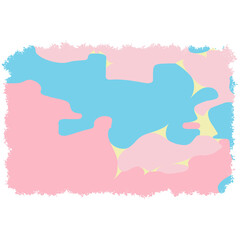 Brush background with organic shape texture