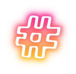 Collection of line neon