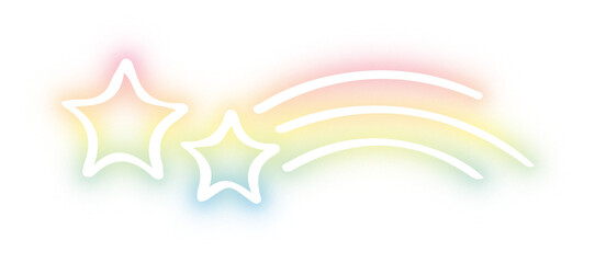 Collection of line neon