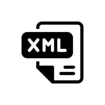 xml glyph icon