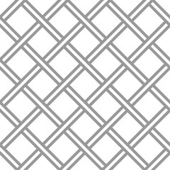 Vector seamless texture. Modern geometric background with intersecting stripes.