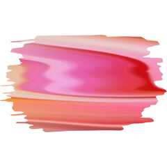 Brush stroke with color wave texture illustration