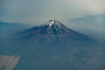 Mount Fuji silhouette