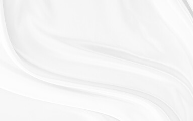 White gray satin texture that is white silver fabric silk background with beautiful soft blur pattern natural.