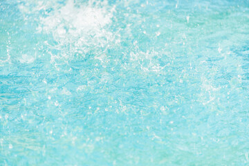water texture and light on pool blue and marble color