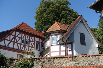 Fachwerkhaeuser in Zwingenberg