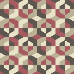 A simple and clear geometric ornament for decorating any surfaces or things. Seamless pattern.