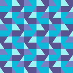 A simple and clear geometric ornament for decorating any surfaces or things. Seamless pattern.