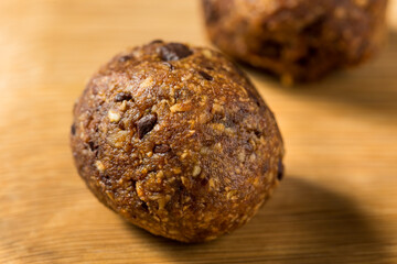 Homemade Chocolate Oatmeal Energy Balls