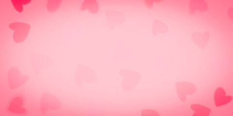 pink background with hearts