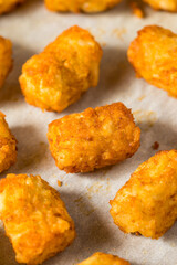 Homemade Baked Tater Tots Potatoes
