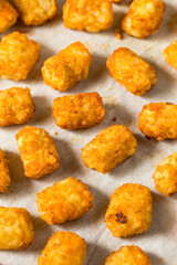Homemade Baked Tater Tots Potatoes