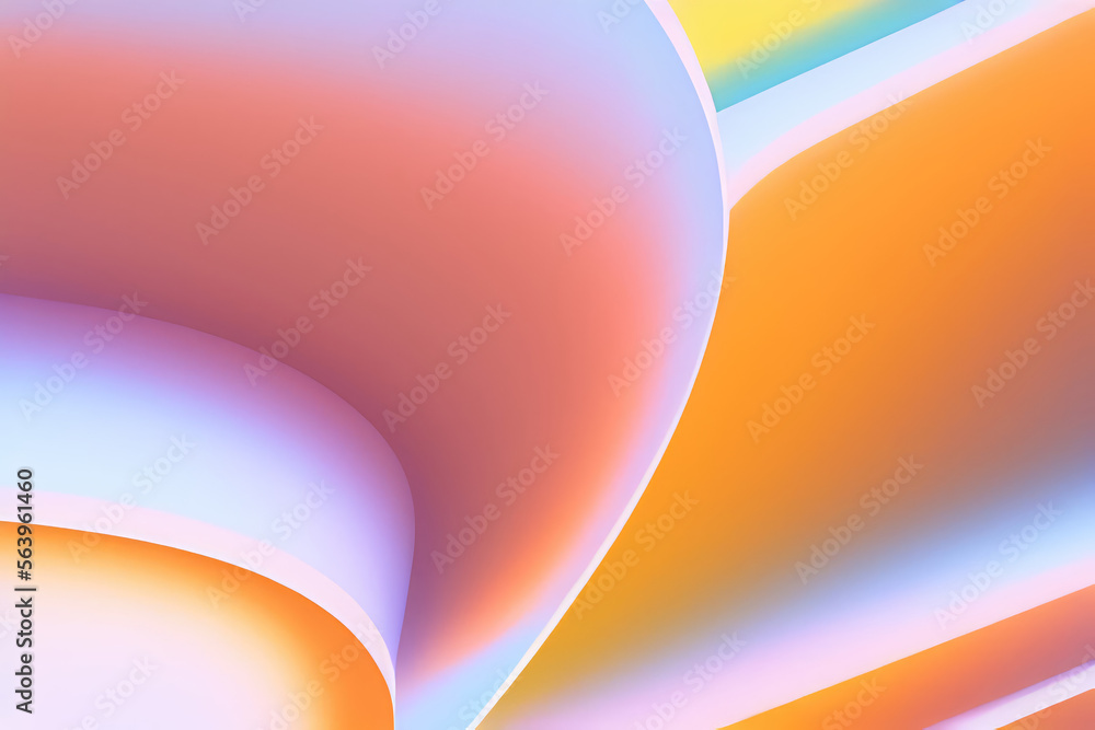 Poster soft and smooth gradient art background image.
