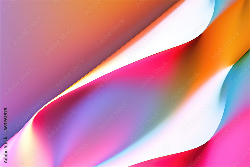 Aufkleber soft and smooth gradient art background image.